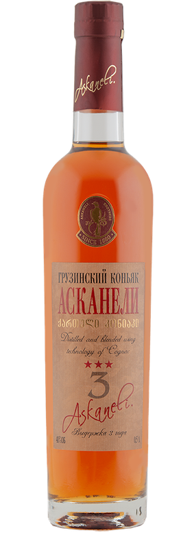 Коньяк Асканели трехлетний