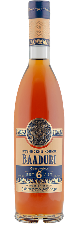 Коньяк Баадури 6 лет